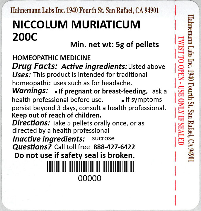 Niccolum Muriaticum 200C 5g