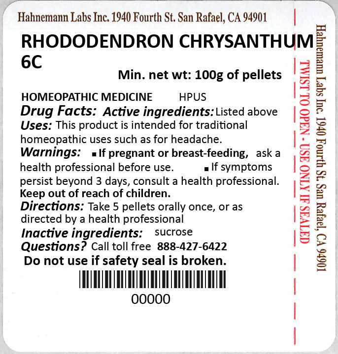 Rhododendron Chrysanthum 6C 100g