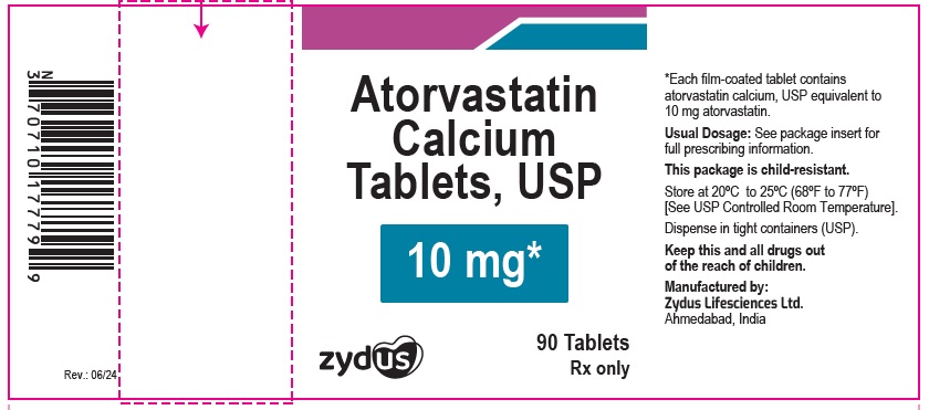 Atorvastatin Calcium Tablets, 10 mg