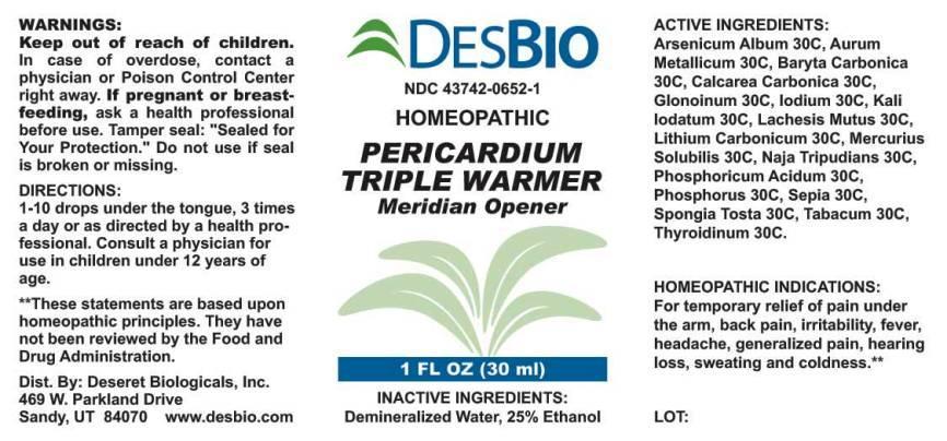 Pericardium Triple Warmer Meridian Opener