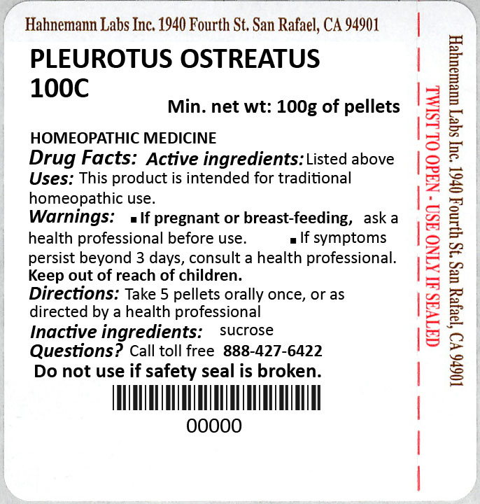 Pleurotus Ostreatus 100C 100g