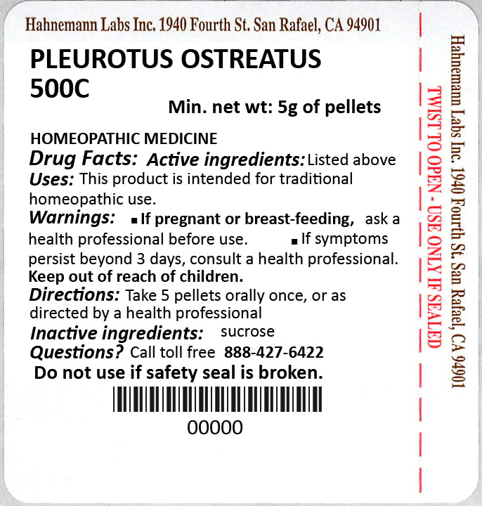 Pleurotus Ostreatus 500C 5g