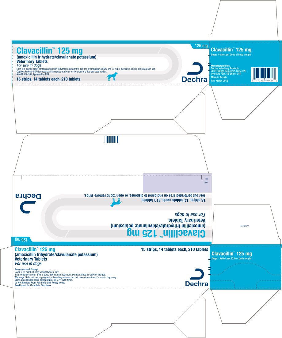 PRINCIPAL DISPLAY PANEL - 125 mg Tablet Blister Pack Carton