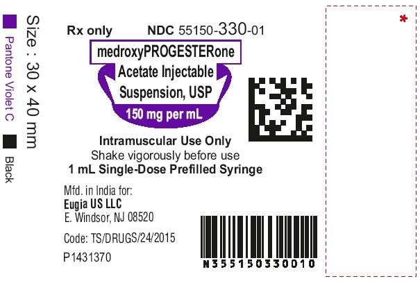 PACKAGE LABEL-PRINCIPAL DISPLAY PANEL - 150 mg per mL - Syringe Label