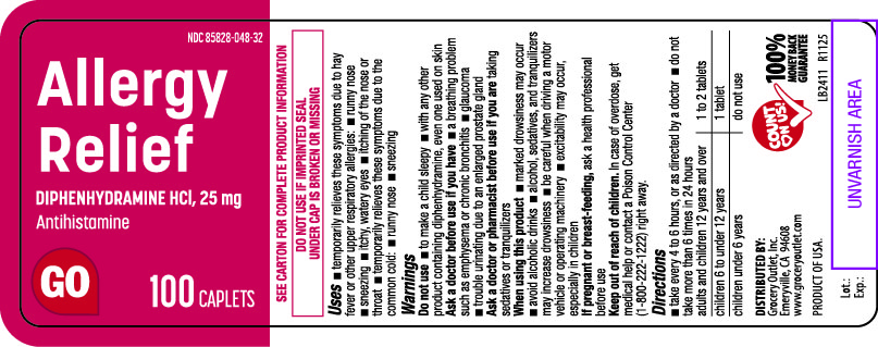 Allergy Relief Label