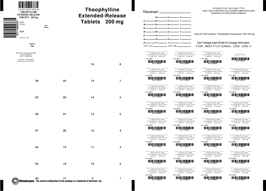 Principal Display Panel-Theophylline Extended-Release 200mg