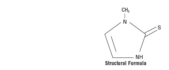 Methimazole-Structural Formula