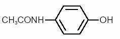 Acetaminophen Structural Formula