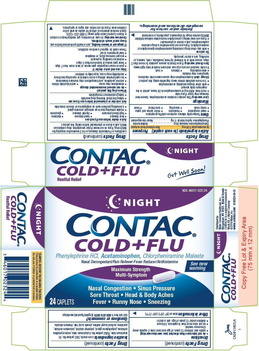 Contac Cold and Flu Night