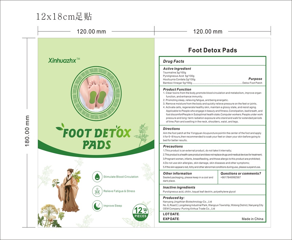 Xinhuazhx Foot Detox Pads