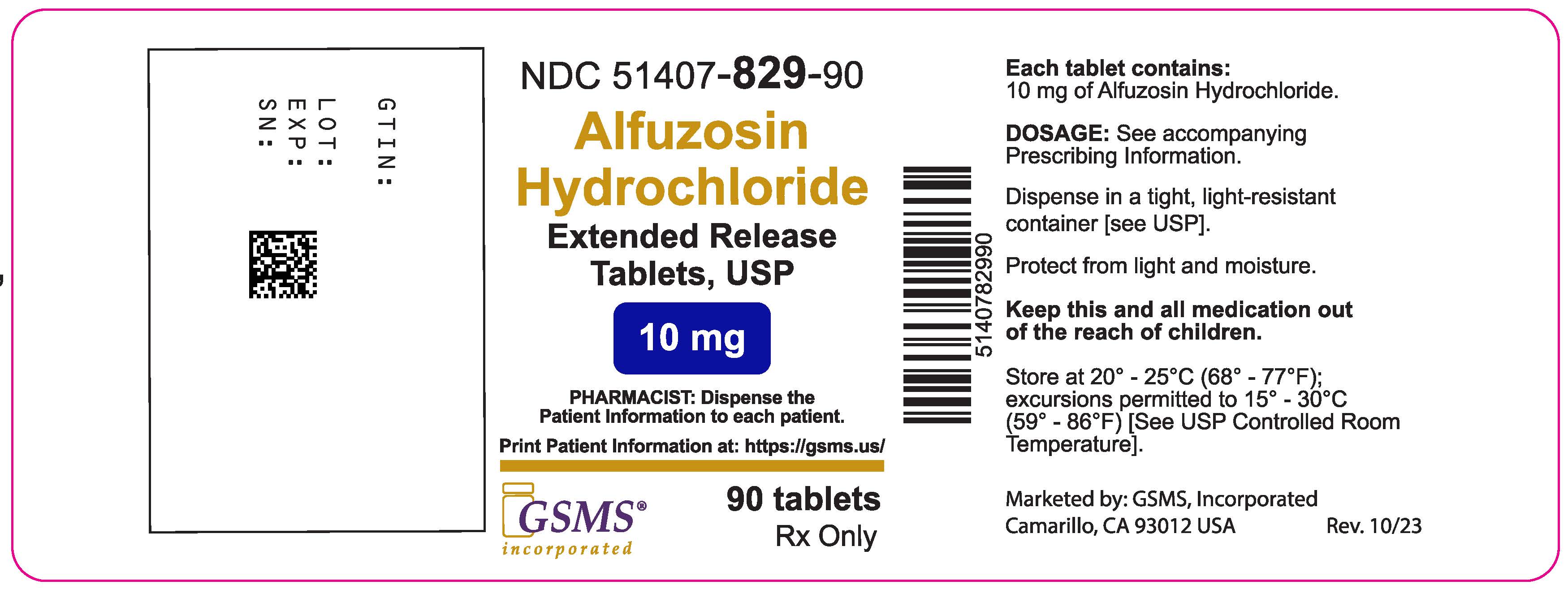 51407-829-90OL - Alfuzosin HCl ER Tablets - Rev. 1023.jpg