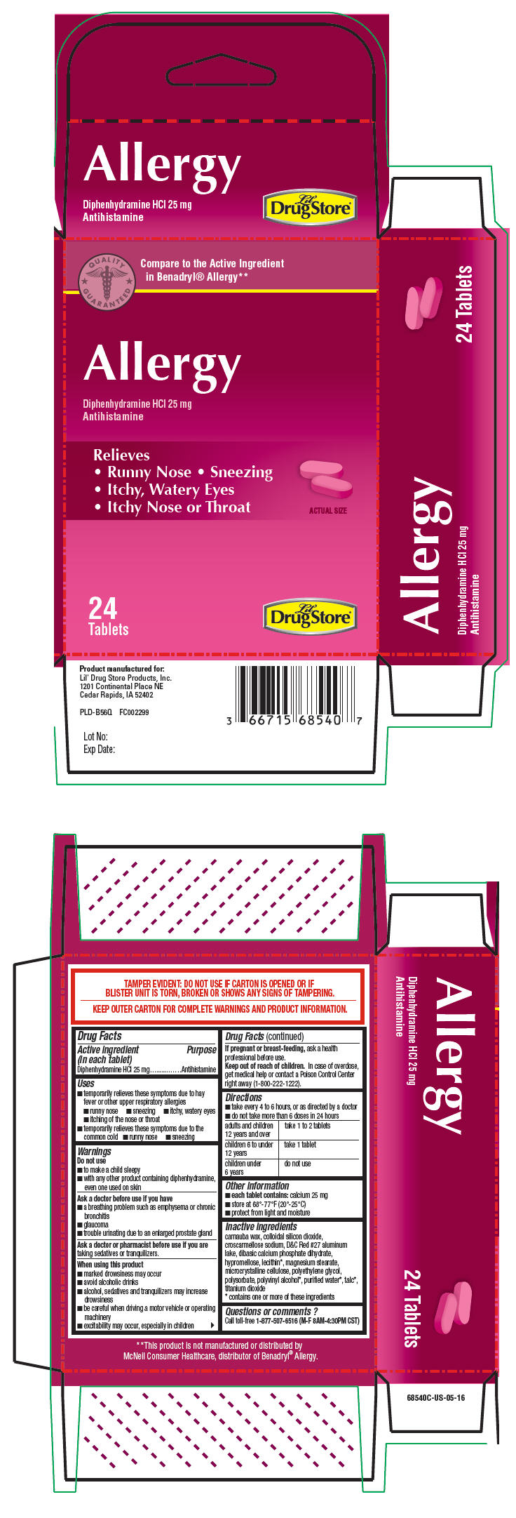 PRINCIPAL DISPLAY PANEL - 25 mg Tablet Blister Pack Carton - NDC: <a href=/NDC/66715-6854>66715-6854</a>