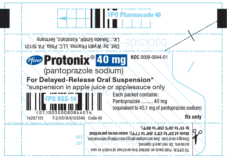 Principal Display Panel - 40 mg Packet