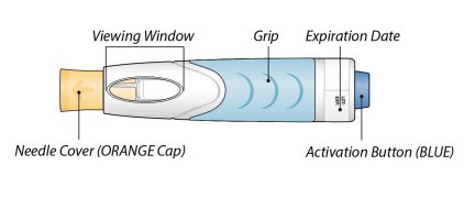 Autoinjector before use