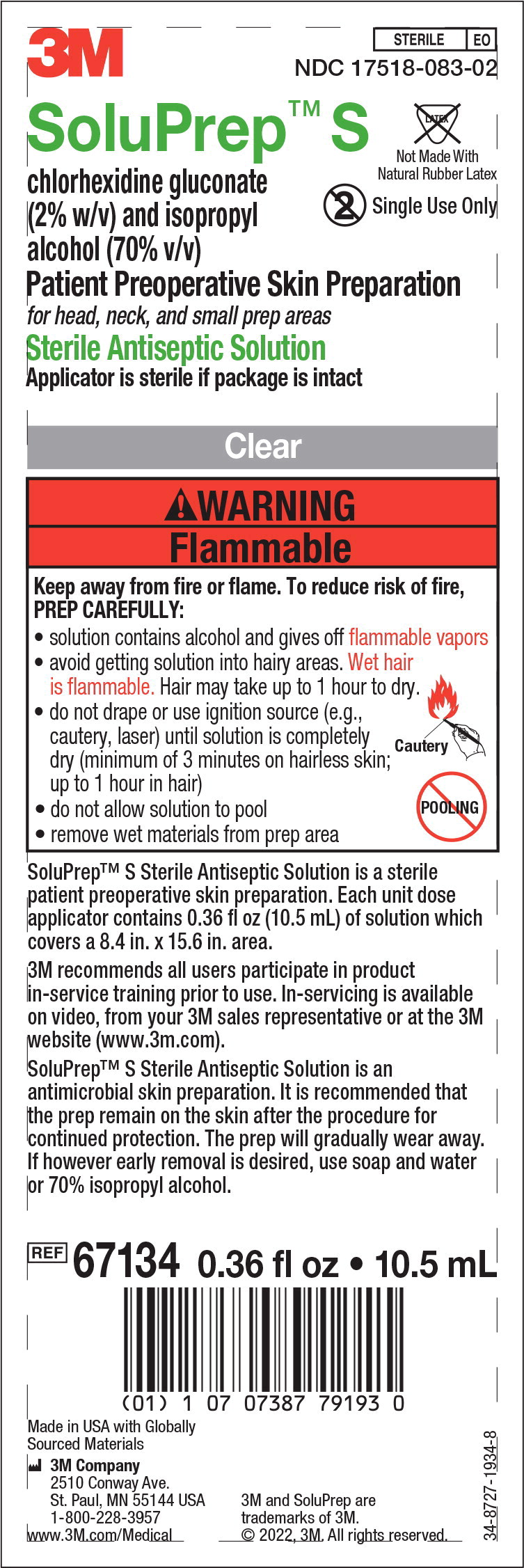 Principal Display Panel – 10.5mL Clear Insert Label
