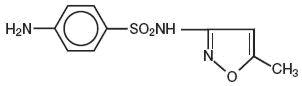 Sulfamethoxazole Structural Formula