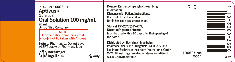 PRINCIPAL DISPLAY PANEL - 95 mL Bottle Label