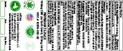 Peppermint 2-pack label
