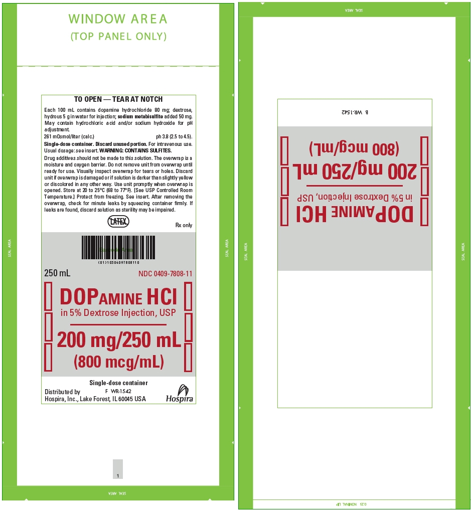PRINCIPAL DISPLAY PANEL - 250 mL Bag Label - WR-1542
