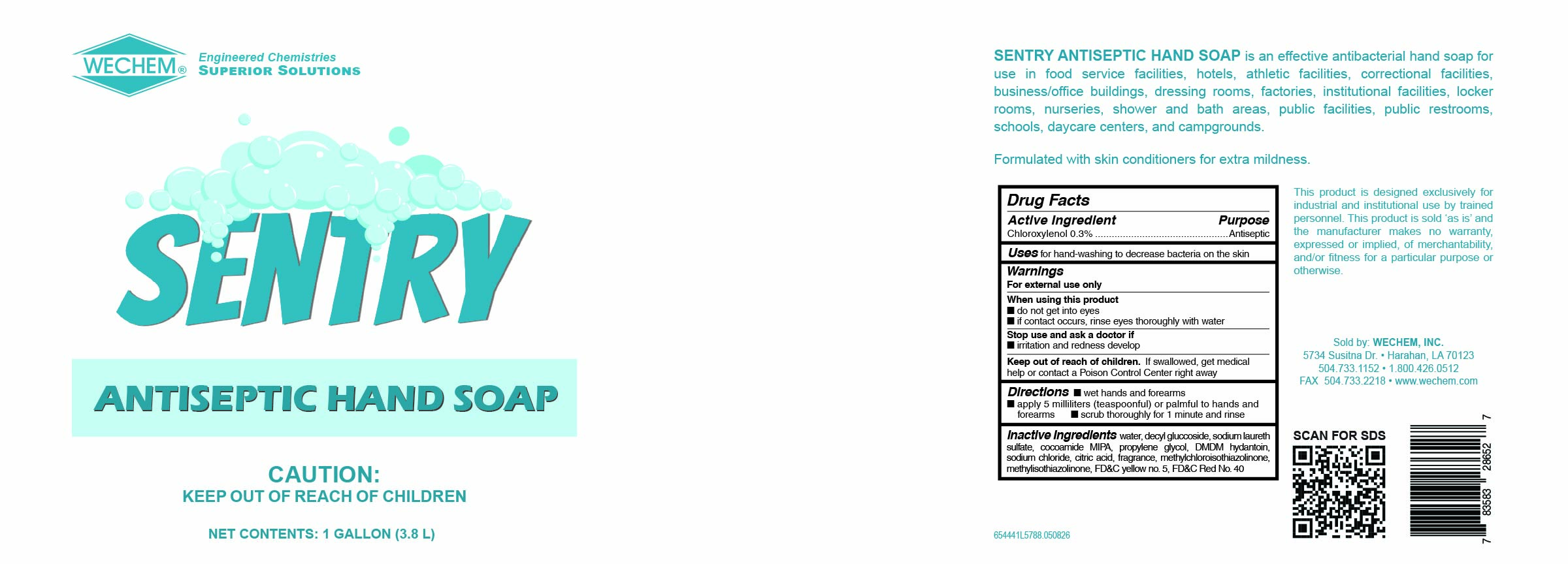 Sentry label