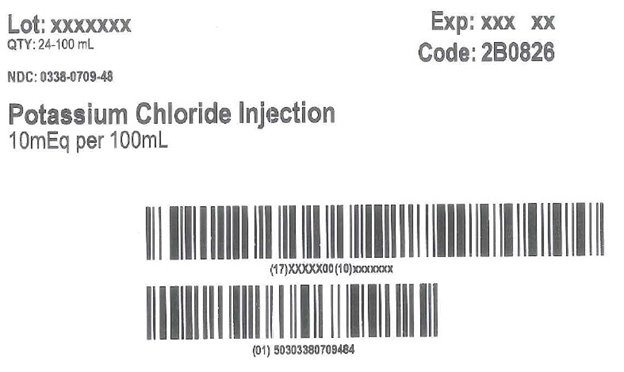 Potassium Chloride Representative Carton Label NDC: <a href=/NDC/0338-0709-48>0338-0709-48</a>