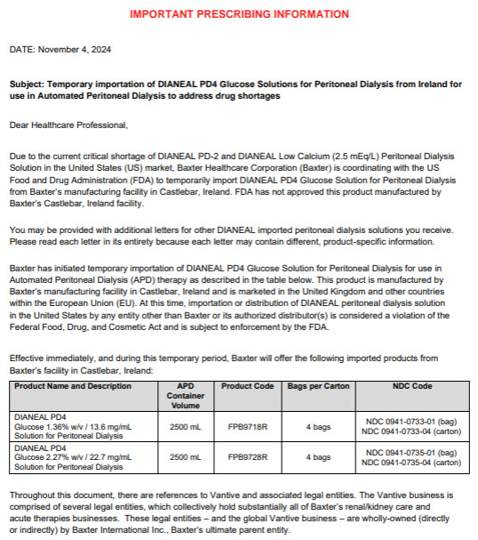 Dianeal DHCP Letter 1