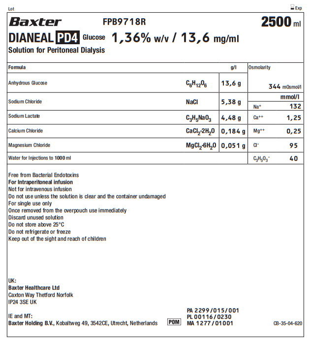 Dianeal Representative Container Label