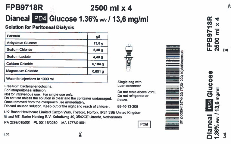 Dianeal Representative Carton Label