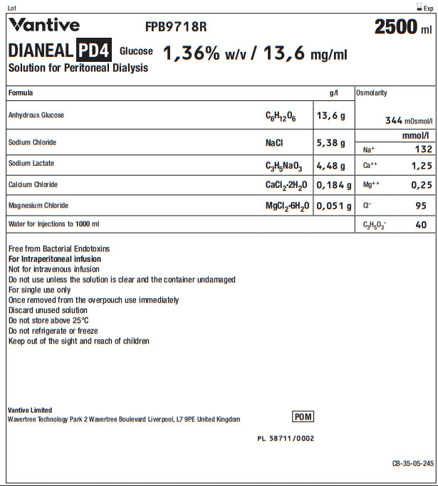 Dianeal Representative Container Label