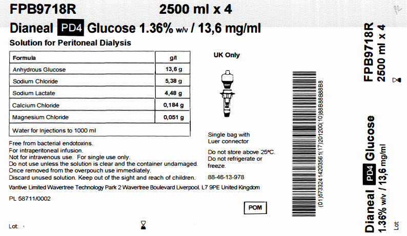 Dianeal Representative Carton Label