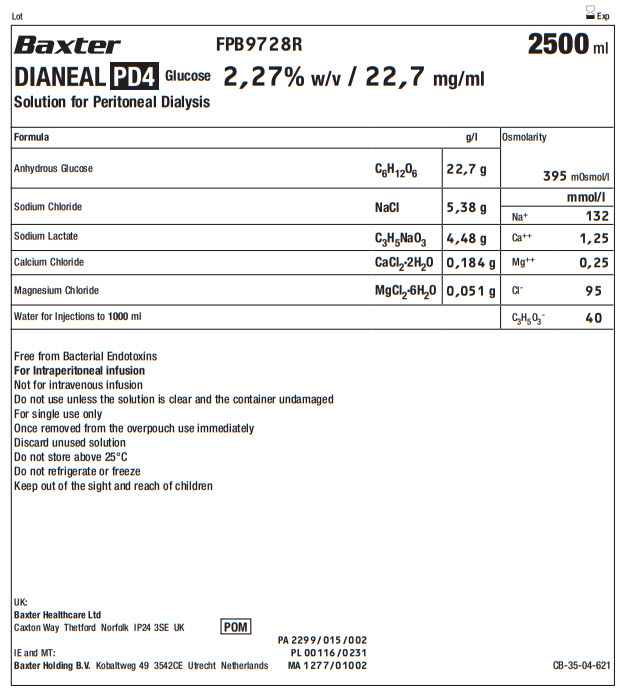 Dianeal Representative Container Label