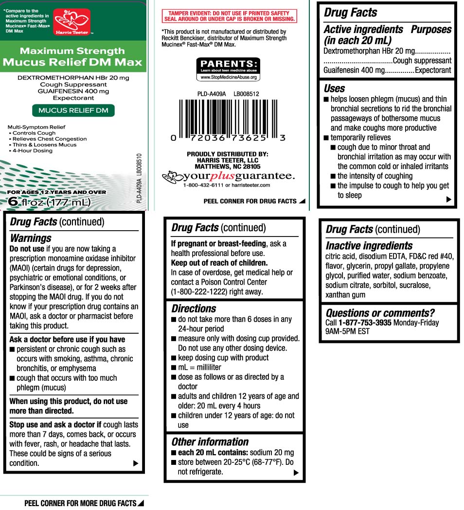 Dextromethorphan HBr 20 mg, Guaifenesin 400 mg