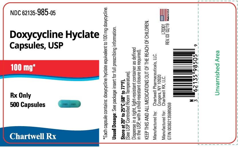 PRINCIPAL DISPLAY PANEL - 100 mg Capsule Bottle Label