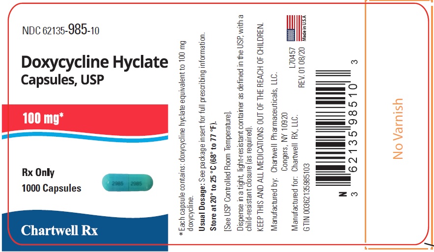 PRINCIPAL DISPLAY PANEL - 100 mg Capsule Bottle Label