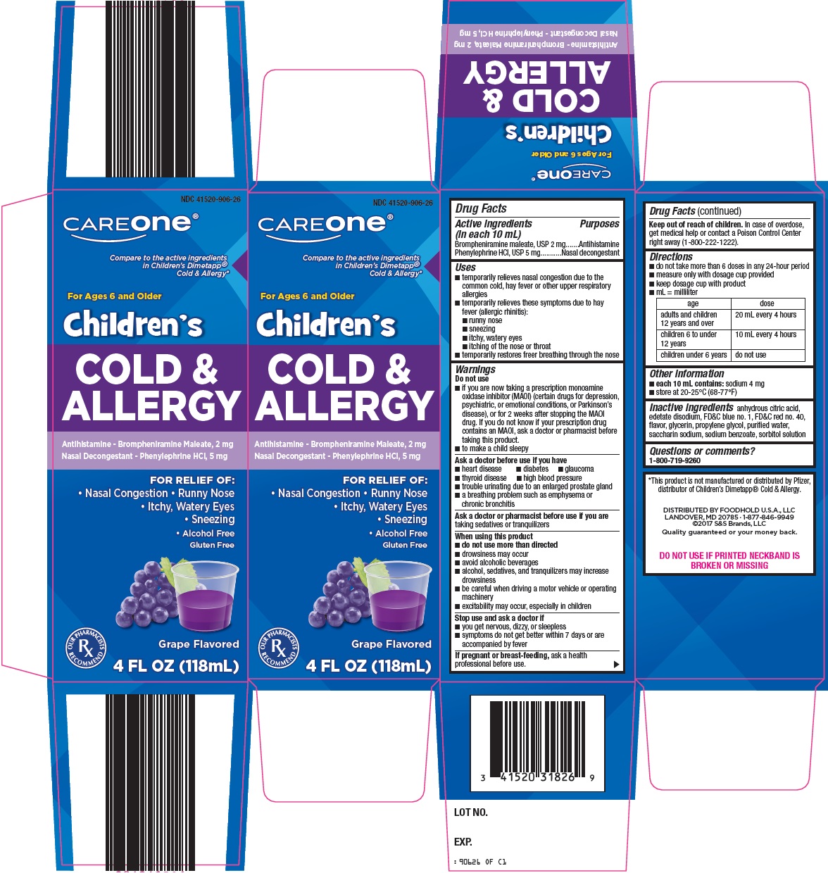 children's cold & allergy image