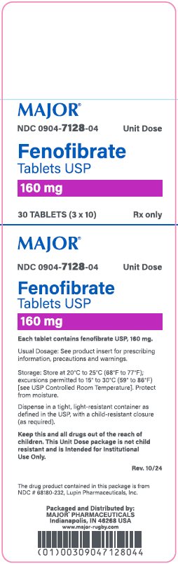 160mg carton label