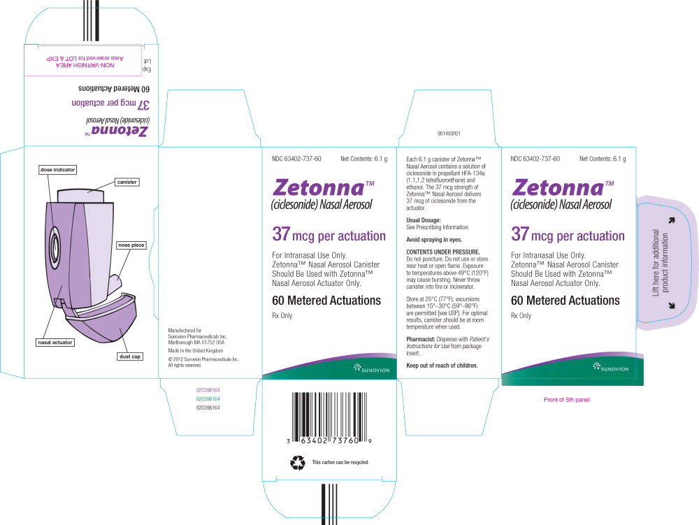 PACKAGE LABEL - PRINCIPAL DISPLAY PANEL - carton – 37 mcg 60-count
