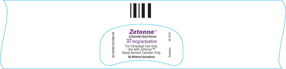 PACKAGE LABEL - PRINCIPAL DISPLAY PANEL – actuator - 37 mcg 60-count
