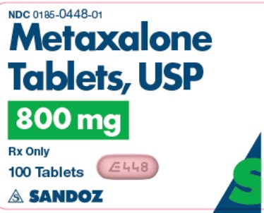 800 mg x 100 Tablets