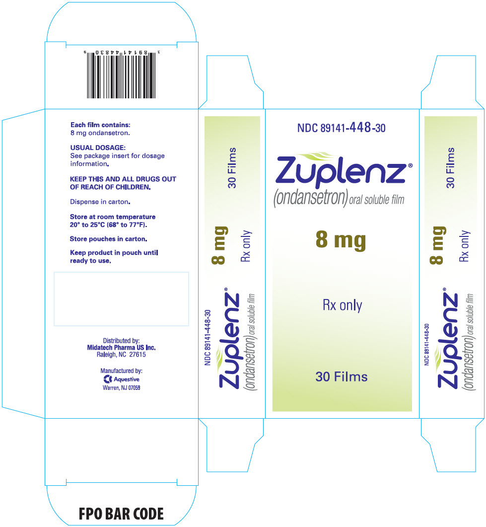 PRINCIPAL DISPLAY PANEL - 8 mg Pouch Box