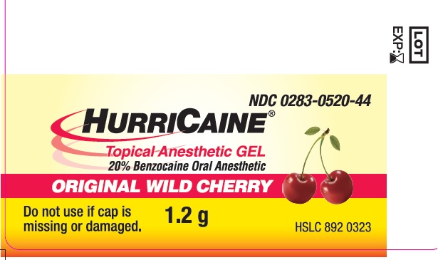 Wild Cherry 1.2g Syringe Label