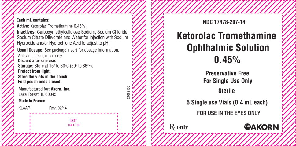 Principal Display Panel Text for Pouch Label
