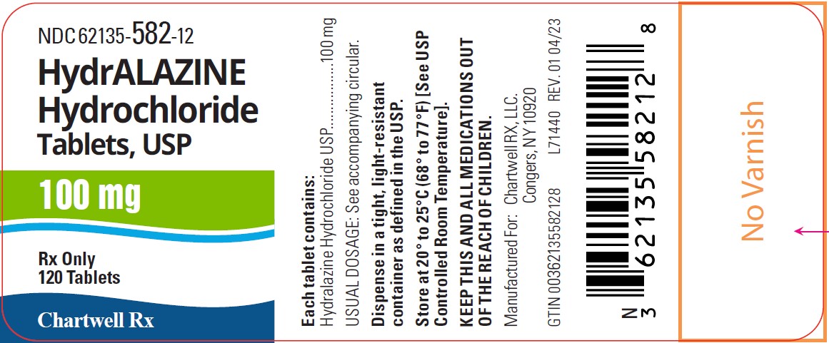 Hydralazine Hydrochloride Tablets, USP 100 mg