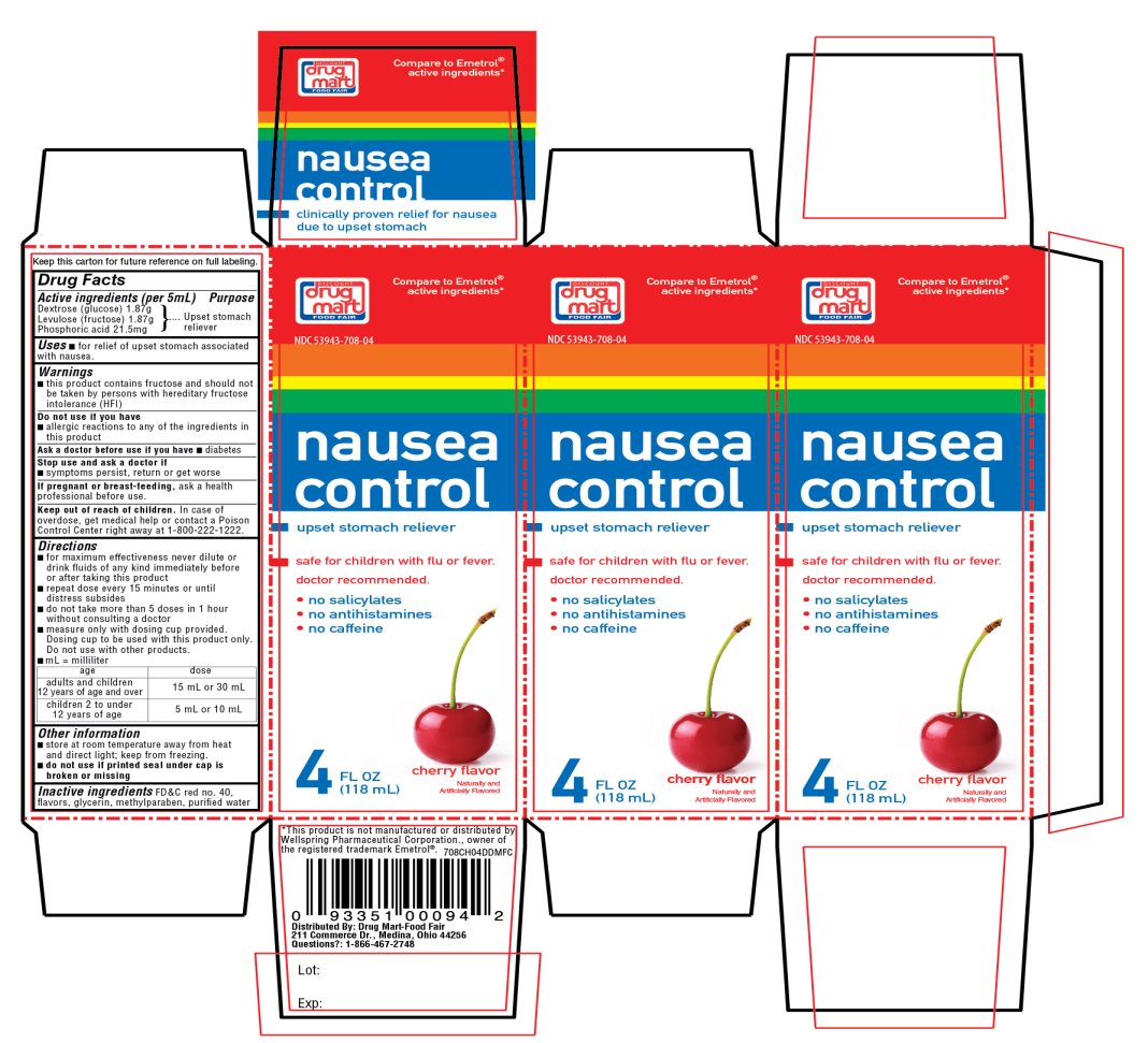 Drug Mart nausea control cherry flavor