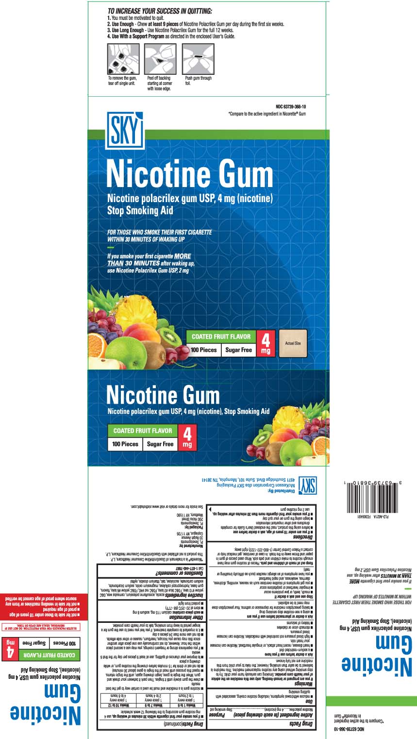 Nicotine polacrilex 4 mg (nicotine)