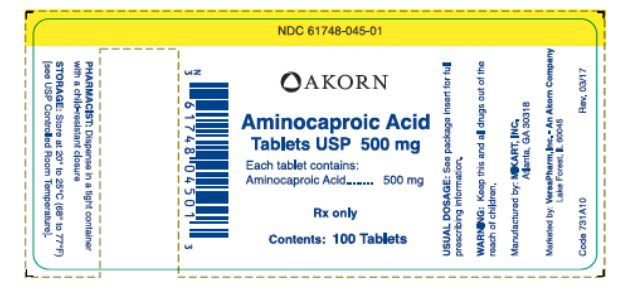 Bottle Label - 500 mg Tablets