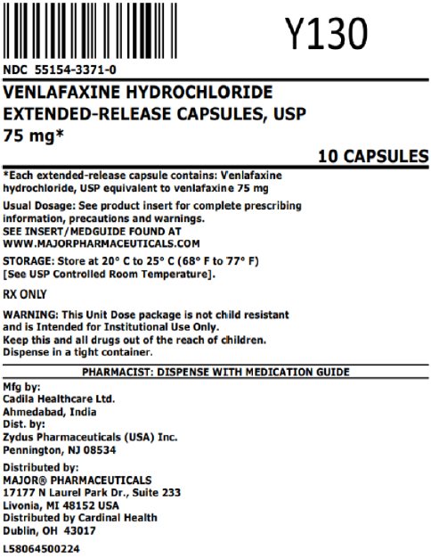 75mg* bag label