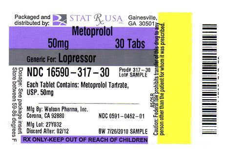 METOPROLOL 50MG LABEL IMAGE