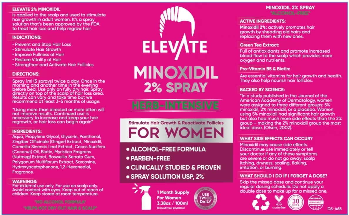 Elevate 2% Minoxidil Hair Liquid