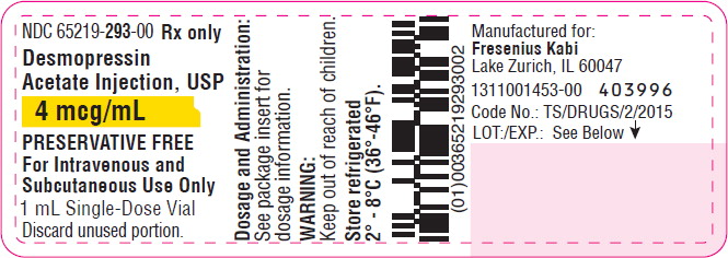 Package Label – Principal Display Panel – 4 mcg – Vial Label
